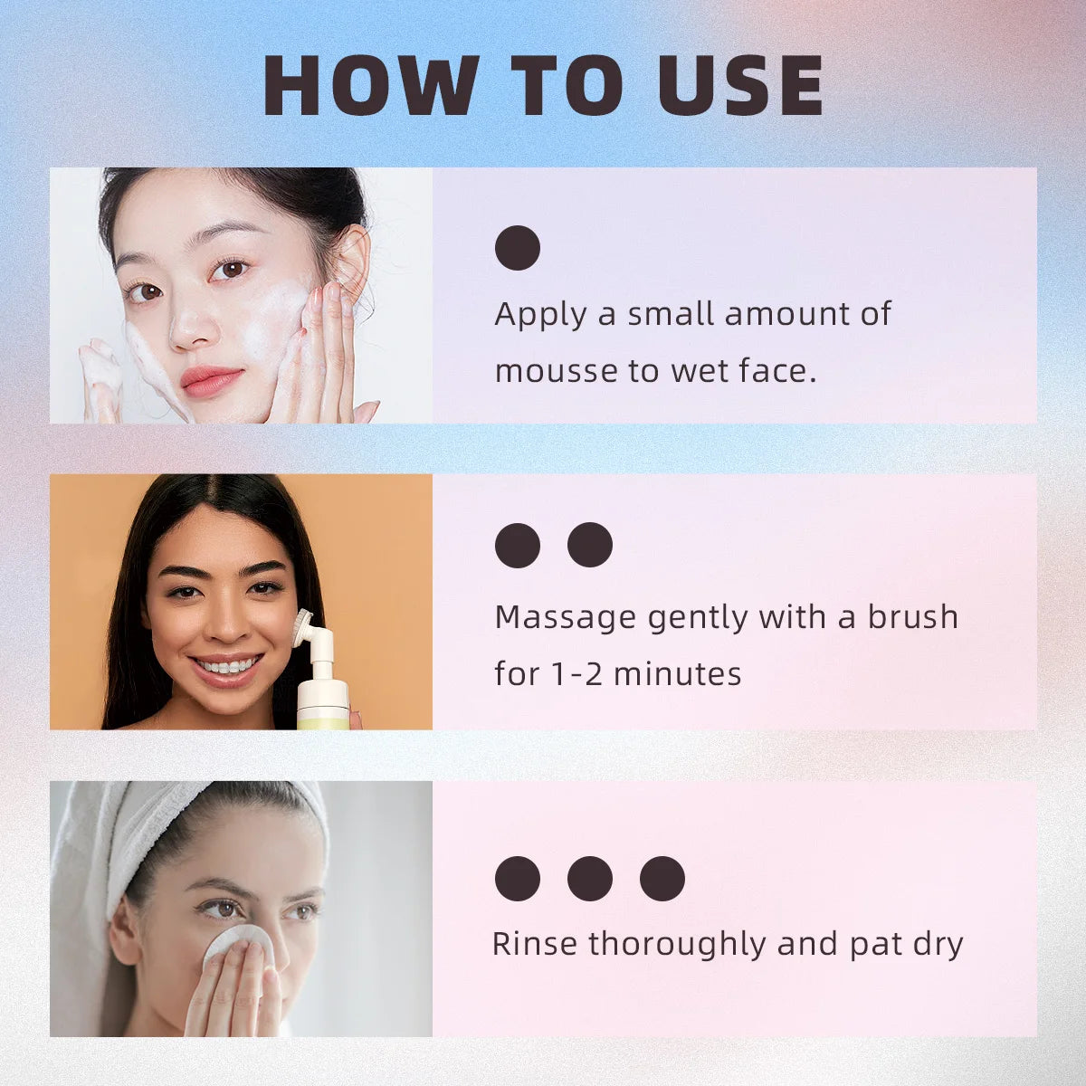 5-in-1 Cleansing Mousse